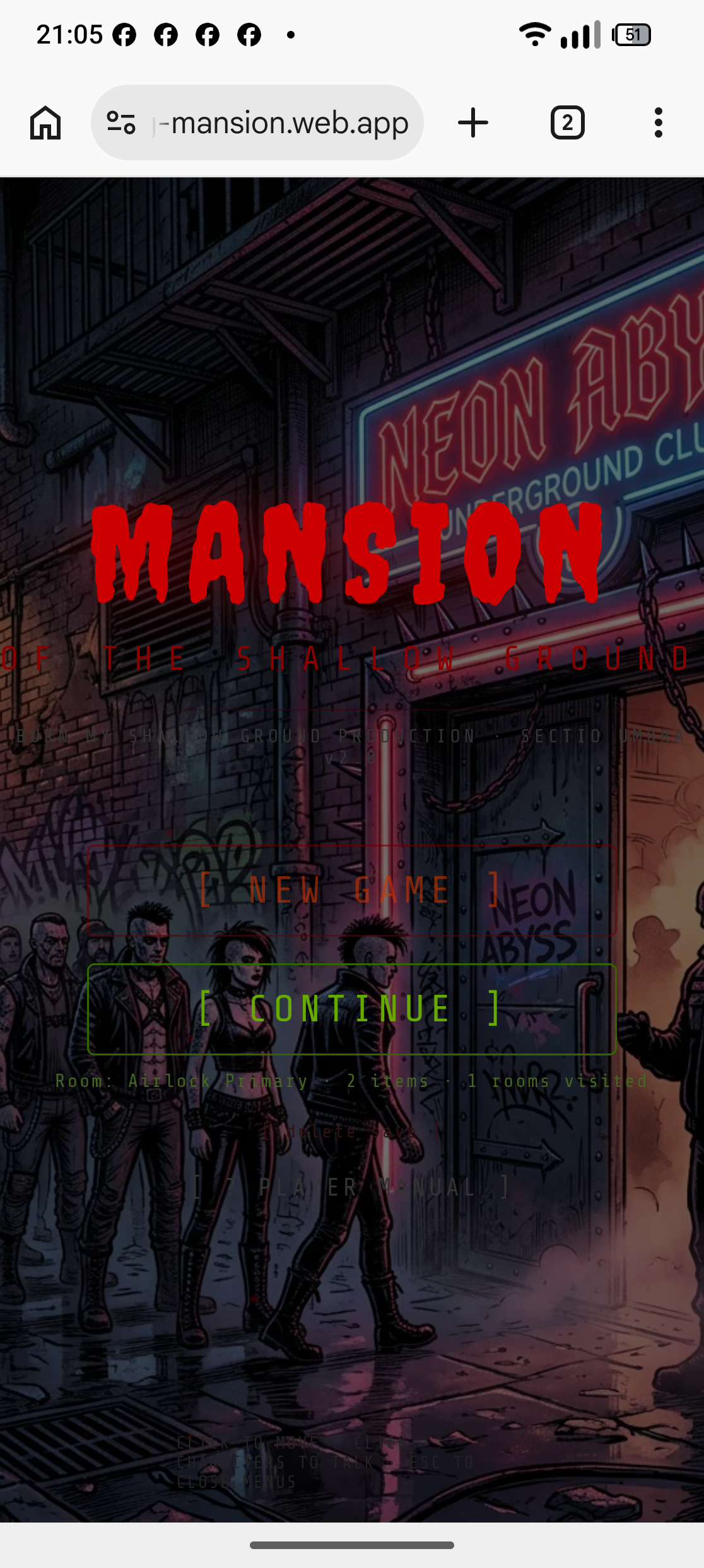 Mansion Gameplay
