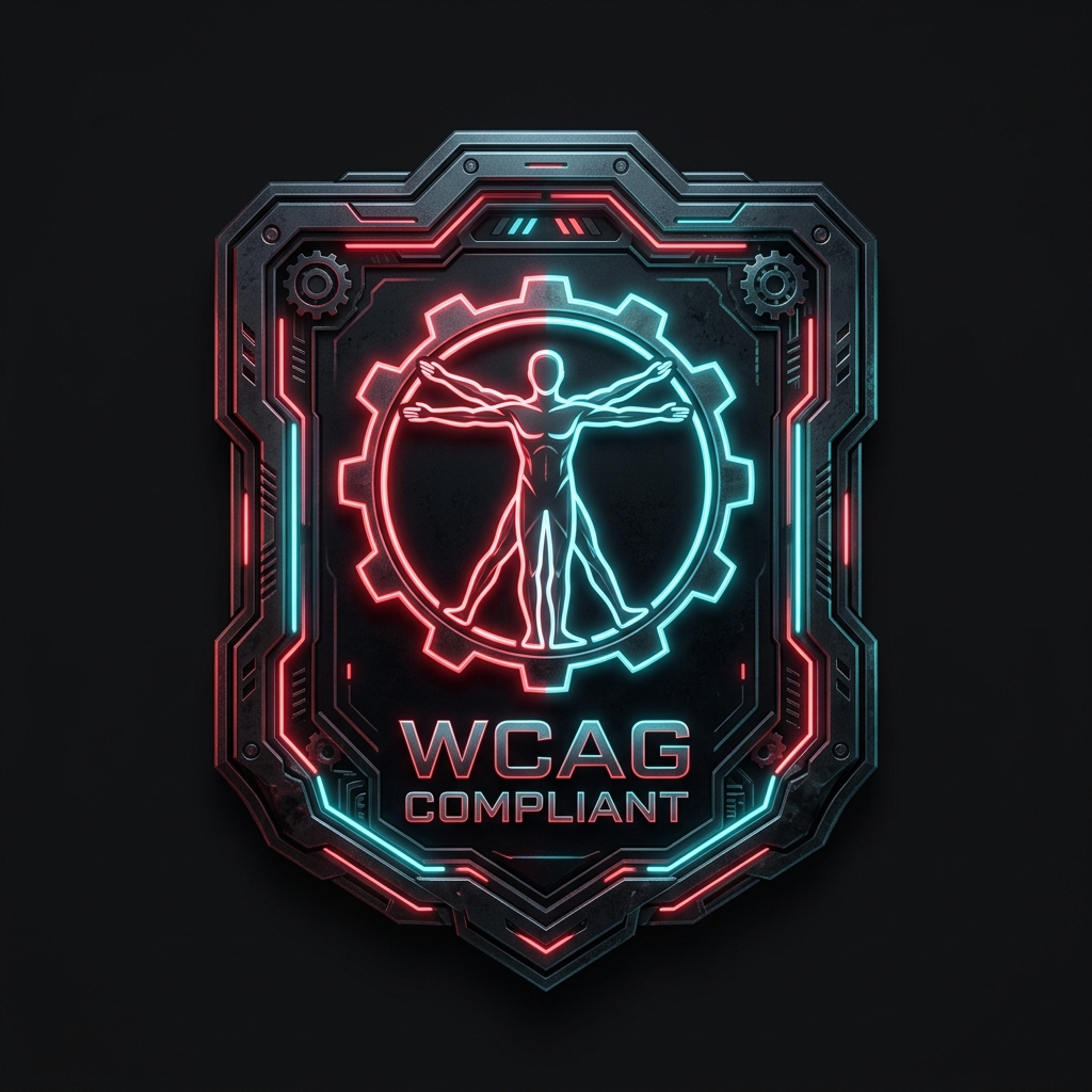 WCAG Compliant Accessibility Badge